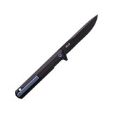 Tekto F2 Bravo, 3.10" Blade, D2 Steel, G10 Handle, Black/Blue - 850034486758 