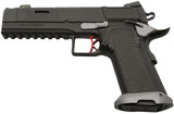 Stealth Arms Platypus, 9mm, 5.00" Barrel, 17 RDs, Compensated, Black/Grey/Red - 102024426191 