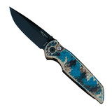 Pro-Tech TR-3 Integrity, 3.50" Blade, Magnacut, Shipwreck Anodized Handle, Black - 3455819 