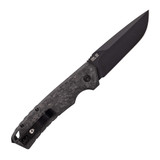 Tekto A3 Delta, Automatic Knife, 3.60" Blade, D2 Steel, Carbon Fiber, Black - 850034486093 