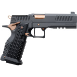 Jacob Grey Nox 9 Limited, 9mm, 5.00" Barrel, 17 RDs, Black DLC 