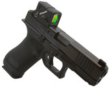 Glock G45 Gen 6 w/ Aimpoint COA, 9MM, 4.02" Barrel, 17 Rds, Black nDLC - 764503068331 