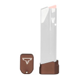 Taran Tactical Innovations Versatile Base Pad, Magazine Extension, +5 Rds, Coyote Bronze Anodized - 810003100160 