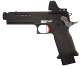 Atlas Gunworks Erebus V3 w/ Trijicon SRO, 9mm, 4.60" Compensated Bull Barrel, 20 RDs, Two Tone - 113811472055 