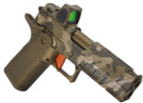 TEE Gun Vault Combat Precision M-5 SS, 9mm, 4.25" Ported Barrel, 15 RDs, Multicam - 107535508183 