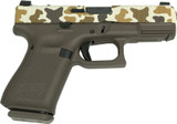 Glock G19 V-Series, 9mm, 4.02" Barrel, 15 RDs, Custom Finish, Duck Camo Cerakote - 757106326700 