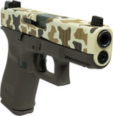 Glock G19 V-Series, 9mm, 4.02" Barrel, 15 RDs, Custom Finish, Duck Camo Cerakote - 757106326700 