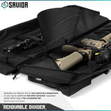 Savior Equipment Urban Warfare Double Rifle Bag, 42", Black - 850603008619 