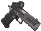 Jacob Grey Hex Pro w/ Trijicon SRO 2.5 MOA, 9mm, 4.25" Barrel, 17 RDs, Black DLC - 112600113643 