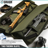 Savior Equipment American Classic Double Rifle Bag, 42", OD Green - 850603008046 