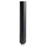 Huxwrx Flow 45 M Suppressor, 45 Caliber, 8.5" Length, Black Cerakote - 810176430453 