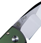 Pro-Tech Scapegoat Compact Auto, 3.15" 154CM Clip Point Blade, 6061-T6 Aluminum Handle, Satin Finish 