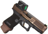 Taran Tactical Innovations Combat Master X w/ Aimpoint COA, 9MM, 4.00" Barrel, Copperhead - 117822454895 