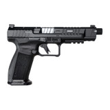 Canik METE SFX Pro, 9mm, 5.74" Barrel, 20 RDs, Threaded Optic Ready, Black - CAHG7068-N 