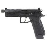 CZ P-09F Nocturne SR, 9mm, 5.30" Barrel, 21 RDs, Threaded Barrel, Black - CZ91671-VIRIDIAN 