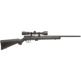 Savage 93R17 FXP, .17 HMR, 21.00" Barrel, 5 RDs, w/ Bushnell Scope, Black - SV96209 