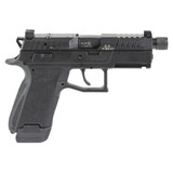 CZ P-09 C Nocturne SR, 9mm, 4.50" Barrel, 17 RDs, Threaded/Optic Ready, Black - CZ91661-VIRIDIAN 