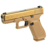 Glock 19X V, 9mm, 4.02" Barrel, 10 RDs, Night Sights, 3 Mags, Coyote Brown - GLPV1950701X 