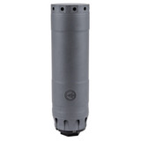 KGM Suppressors R65K, 6.5mm, 5.80" Length, Titanium, Sniper Gray - KGMRT-R65K-HUB-GRY 