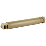 Barrett QDL Suppressor, .50 BMG, 14.84" Length, 4130 Steel, FDE - BFM12364 