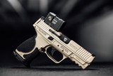 Smith & Wesson M&P M2.0 Spec Series VI, 9MM, 4.00" Ported Barrel, 15 Rds, Champagne Cerakote 