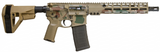 Sons of Liberty Gun Works OB1 A2 Pistol, 5.56 NATO, 11.50" Barrel, 30 RDs, Pistol Brace, Camo - 657628673965 