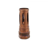 Rearden R2 Flash Hider, 1/2x28 Thread, .375 Bore, Heat Treat Wheat Finish - 850035804834 