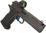Miller Precision Ranger 9X w/ Trijicon SRO, 9MM, 5.00" Comped Barrel, Enhanced Dot Grip, Black DLC - 122577163848 