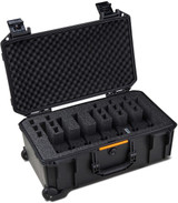 Pelican V525PF5 Vault 7-Pistol Case, Pre-Cut Foam, Black - 118499325020 