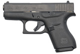Pre-Owned Glock 42, .380 Auto, 3.25" Barrel, 6 Rds, Black - 6423356 