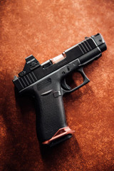 Glock 43X MOS w/ Holosun 407K & Radian Ramjet, 9MM, 4.17" Compensated Barrel, 15 Rds, Black 