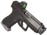 Glock 43X MOS w/ Holosun 407K & Radian Ramjet, 9MM, 4.17" Compensated Barrel, 15 Rds, Black - 128016327345 