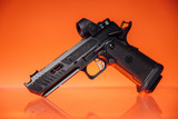 Taran Tactical Innovations JW4 Pit Viper w/ Trijicon SRO, 9MM, 5.00" Compensated Barrel, Black 