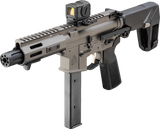 Springfield Saint Victor PDW, 9MM, 5.50" Barrel, 32 RDs, Tungsten Gray Cerakote - 706397002008 