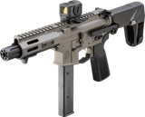 Springfield Saint Victor PDW, 9MM, 5.50" Barrel, 32 RDs, Tungsten Gray Cerakote 