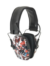 Howard Leight Impact Sport, Electronic Earmuff, Flag Edition Finish - 033552025306 