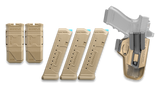 FAB Defense FX-GLOCK17KIT, Complete Handgun Kit for Glock 17, Flat Dark Earth - 7290111588389 