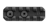 FAB Defense FX-MA2B, M-LOK Polymer Picatinny Rail, 5 Slots, Black - 7290111585999 