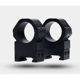 Weaver Precision Rifle Scope Rings, 1" X-High, Matte Black - 604544696356 