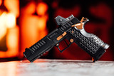 Jacob Grey NOX 9, 9MM, 5.00" Ported/Compensated Barrel, 17 RDs, DLC Black/Copper Canyon 