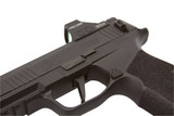 Sig Sauer P365 X-Macro Hush Puppy w/ Holosun 407K, 9MM, 4.30" Threaded Barrel, 17 RDs, Black Cerakote 
