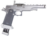 Bul Armory SAS II UR (2026), 9MM, 5.00" Compensated Barrel, 28 RDs, Link Trigger System, Silver Finish 
