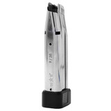 Staccato 2011 140mm Magazine, 9MM/.38 Super, 20 Rds, Stainless Steel - 816781016655 