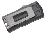 Microtech Exocet II, Double Edge Apocalyptic Standard Blade, Black Finish - 810222581146 