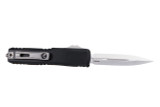 Microtech UTX-70 Gen IV Double Edge Apocalyptic Standard Blade, Black Handle - 810222580552 