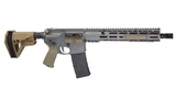 Sons of Liberty Gun Works Sage A2, 5.56 NATO, 12.50" Barrel, 30 RDs, Two-Tone FDE / Grey Cerakote - 657628673941 