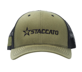 Staccato Trucker Hat, Mesh Back, Green - 134120907205 