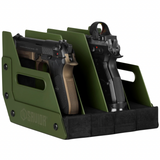 Savior Equipment RK-HAND-X8-OG, 8 Slot Pistol Rack, OD Green, Polymer, Steel - 812066035519 