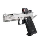 Bul Armory TAC (2026), 9MM, 5.00" Bull Barrel, 20 RDs, Link Trigger System, Silver Finish - 143788295234 