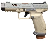 Canik TTI Combat "Suga Bear", 9mm, 4.60" Ported Barrel, 18, Grey / Tan 